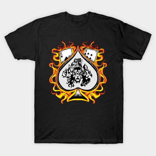 Ace Nine T-Shirt by Shawnsonart